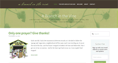 Desktop Screenshot of abranchinthevine.com